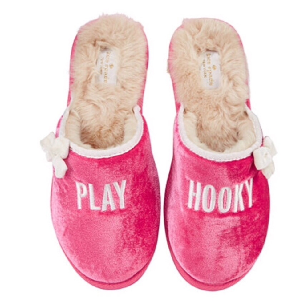 Kate Spade Play Hooky Slippers